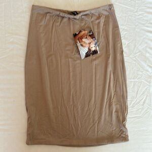 Naked wardrobe high waisted mini skirt